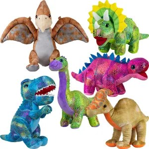 11"-14" Jumbo Metallic Dinosaurs Assorted Styles