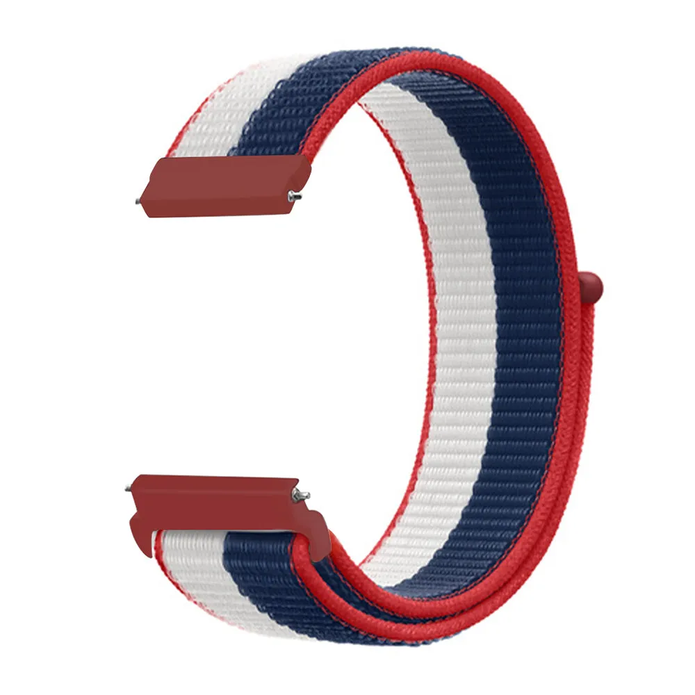 20mm SmartWatch Sport Loop Nylon Bands Great Britain