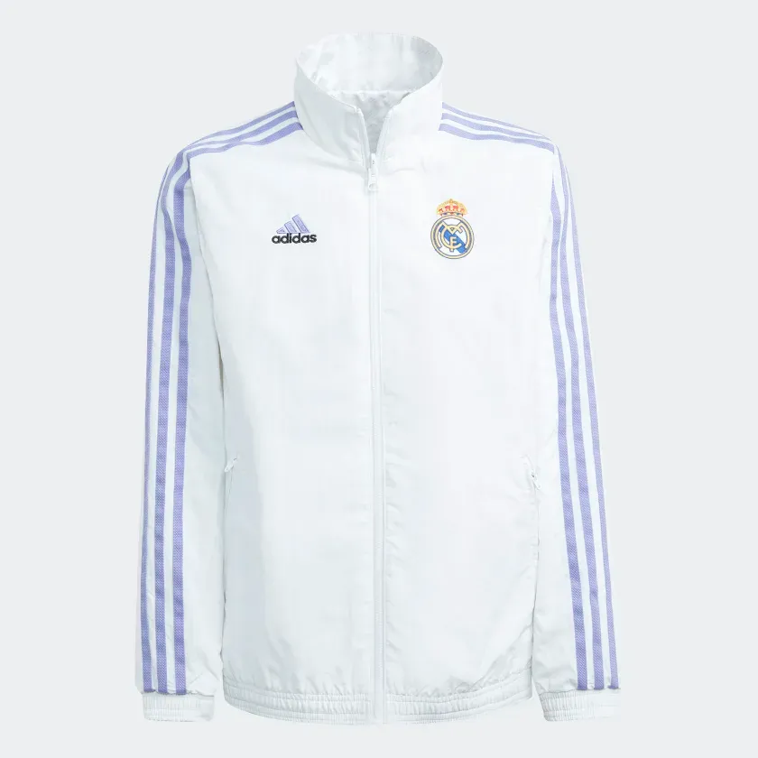 Adidas Men's Real Madrid Reversible Anthem Jacket