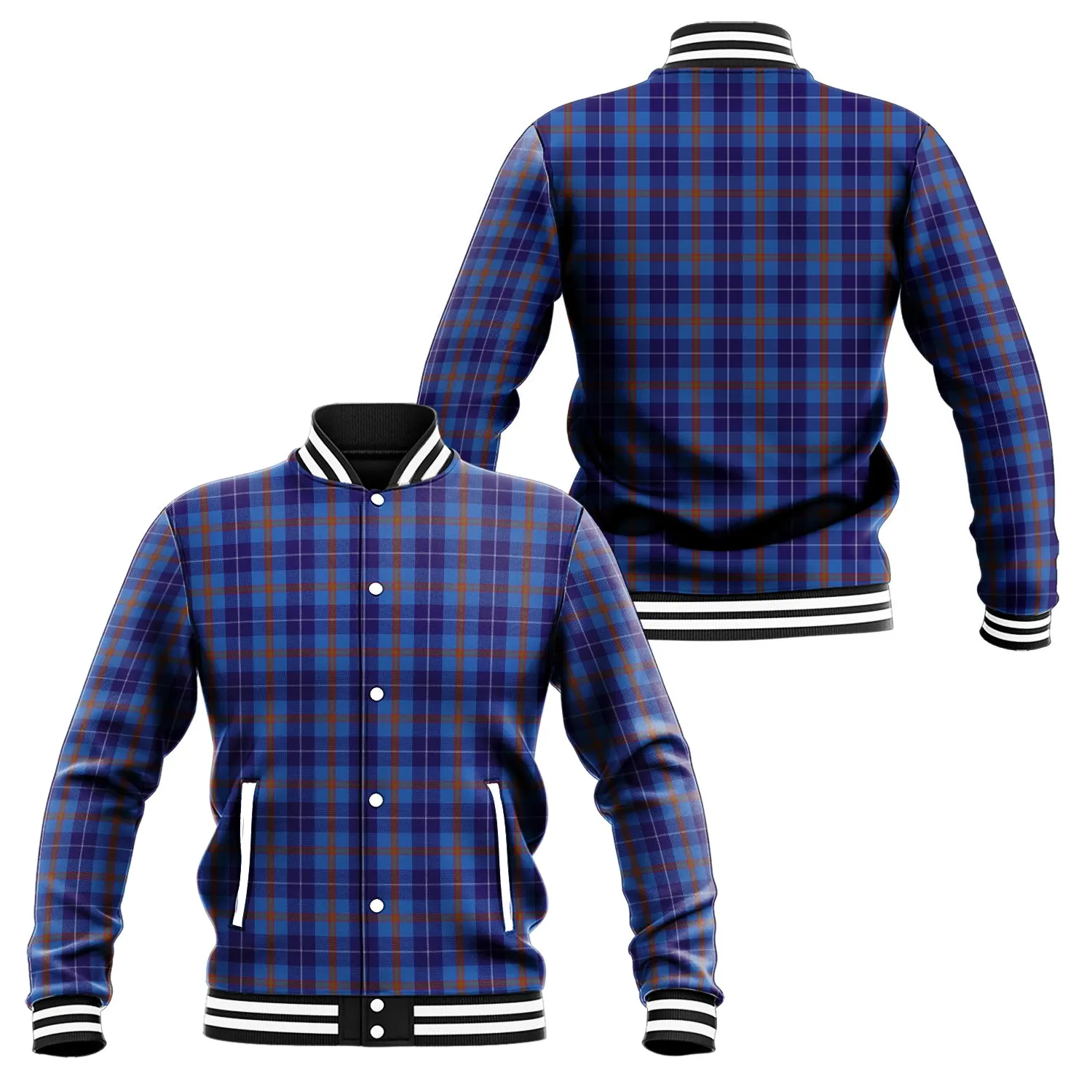 Bryson Tartan Baseball Jacket