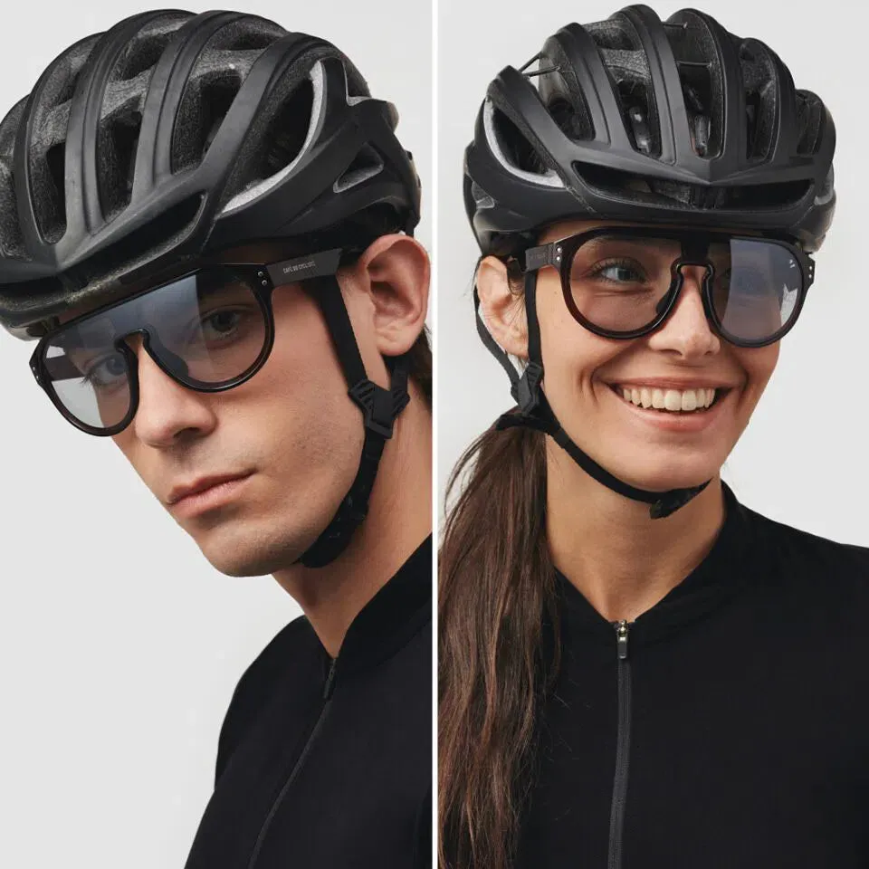 CAFÉ DU CYCLISTE Eyewear Gabin - Brown Frame Grey Photocromic Lens