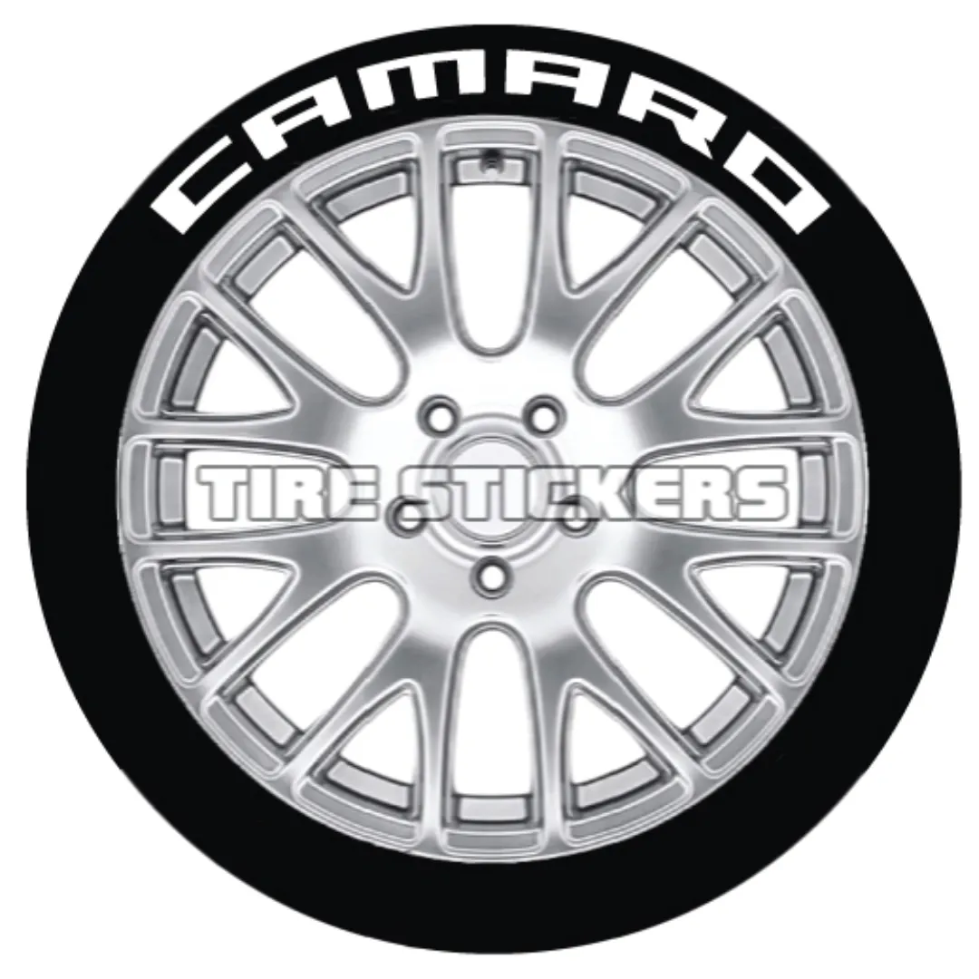 Camaro Tire Stickers - 4 of each - 19"-21" - 1"