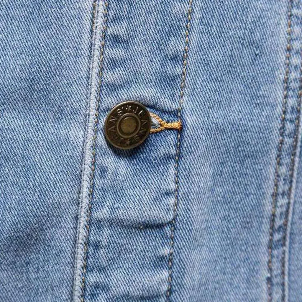 Classic regular men's jeans jacket