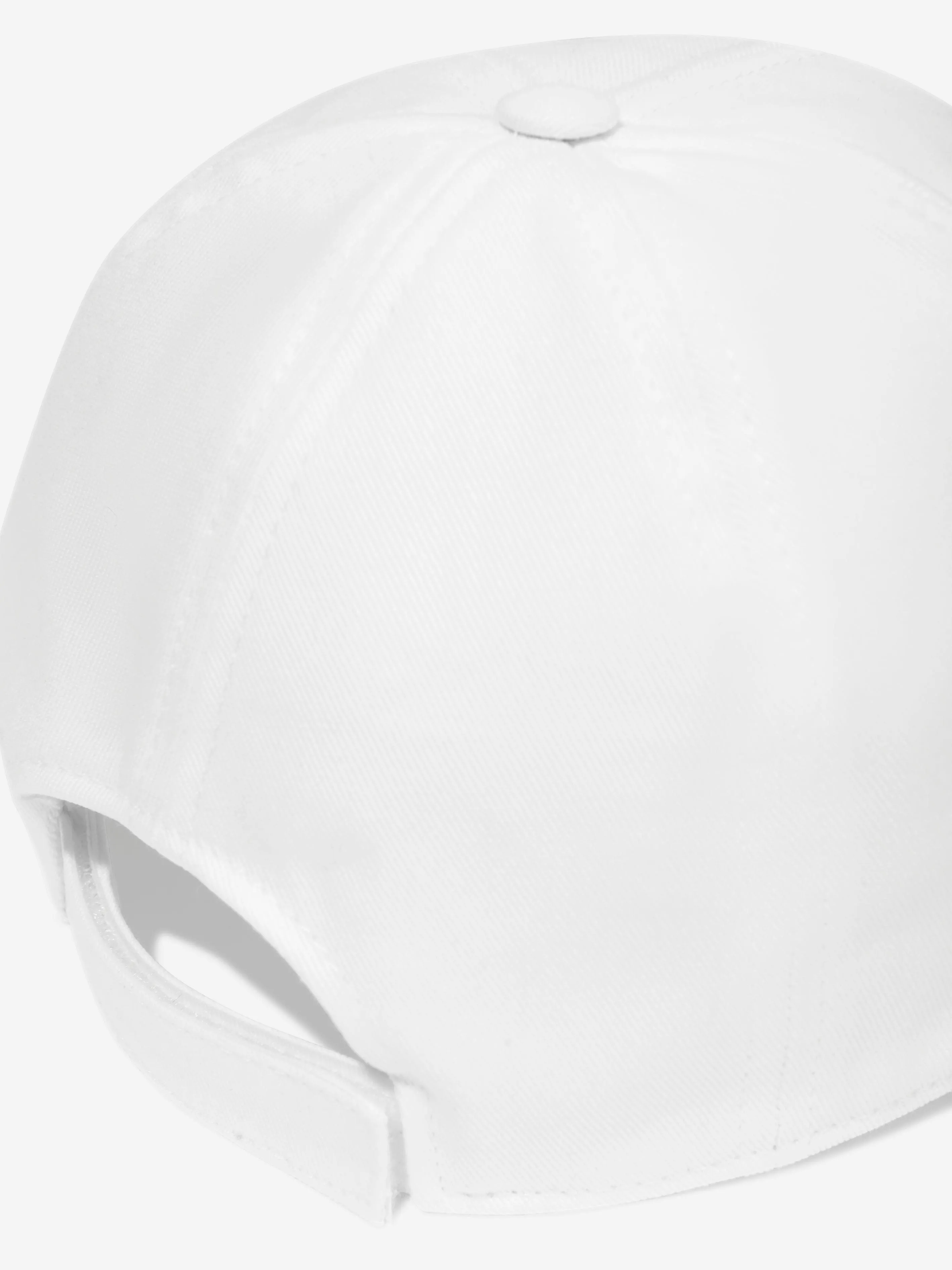 Dolce & Gabbana Boys Embroidered Logo Cap in White