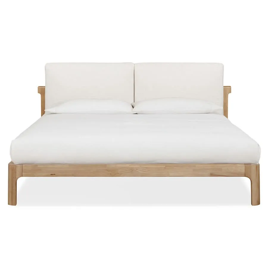 Furano Upholstered Cushion Platform Bed