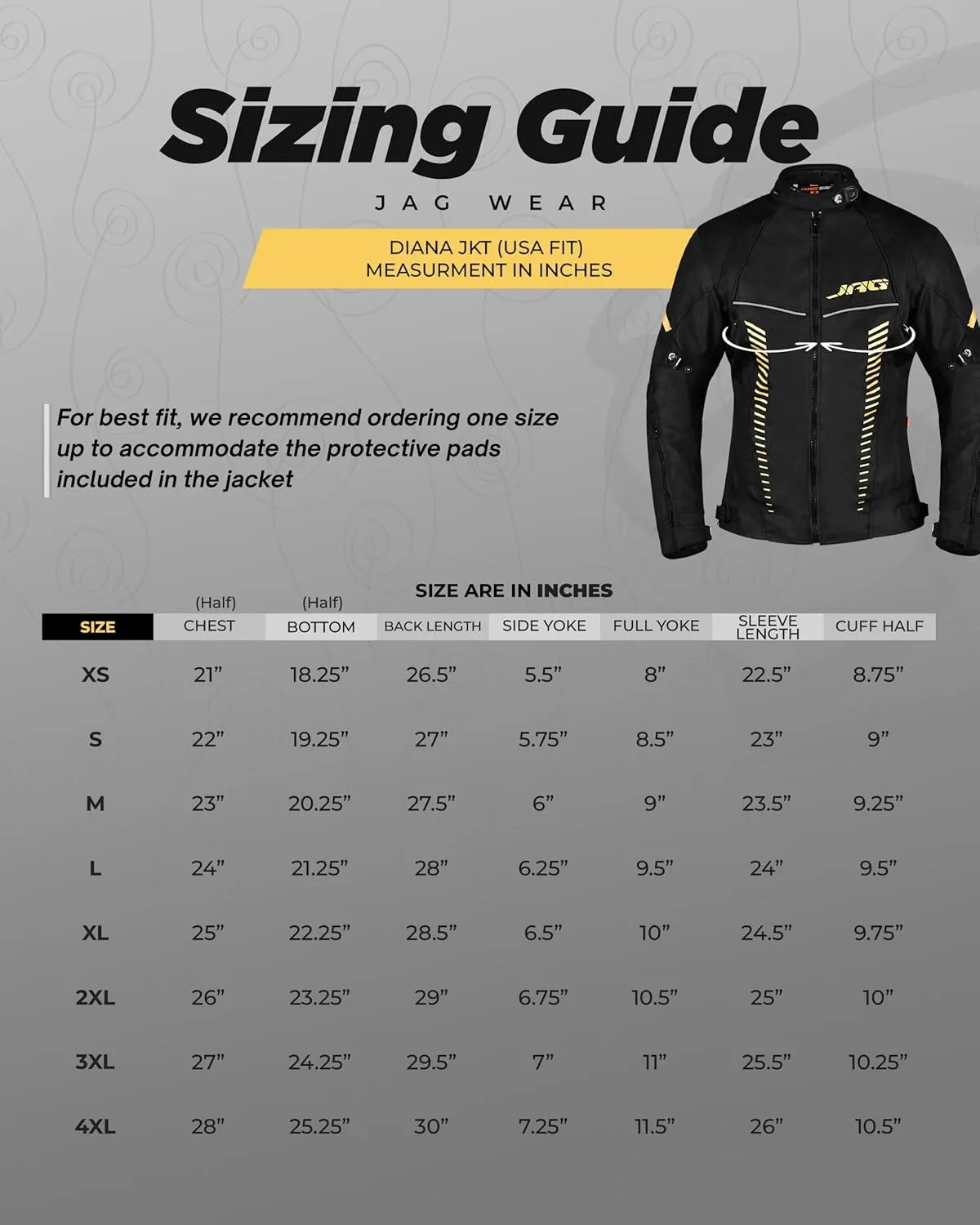 JAG Touring Motorcycle Jacket for Women, All Season Adventure Women's Dual Sport Jacket with CE Armor Cordura Fabric