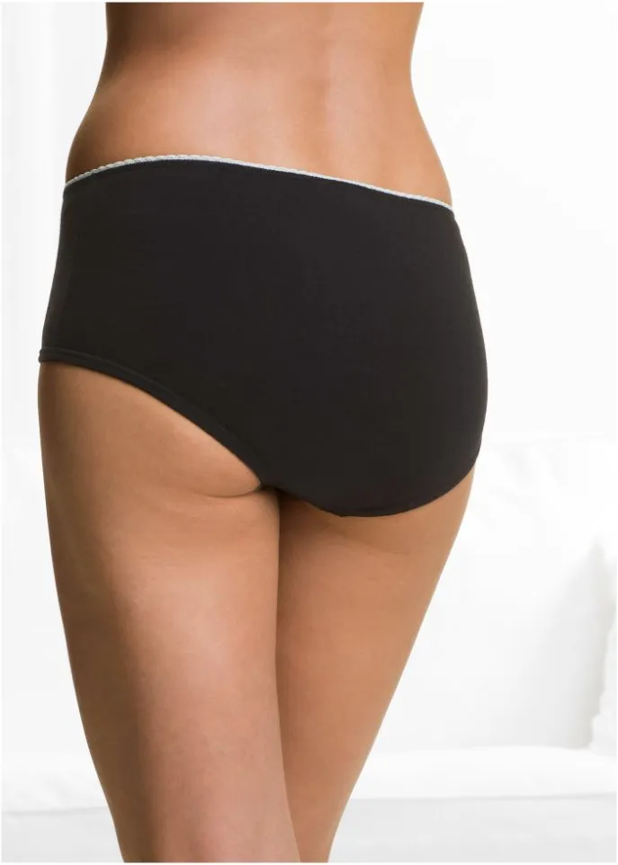 Maxi panties (4 pcs) Bpc Selection, black