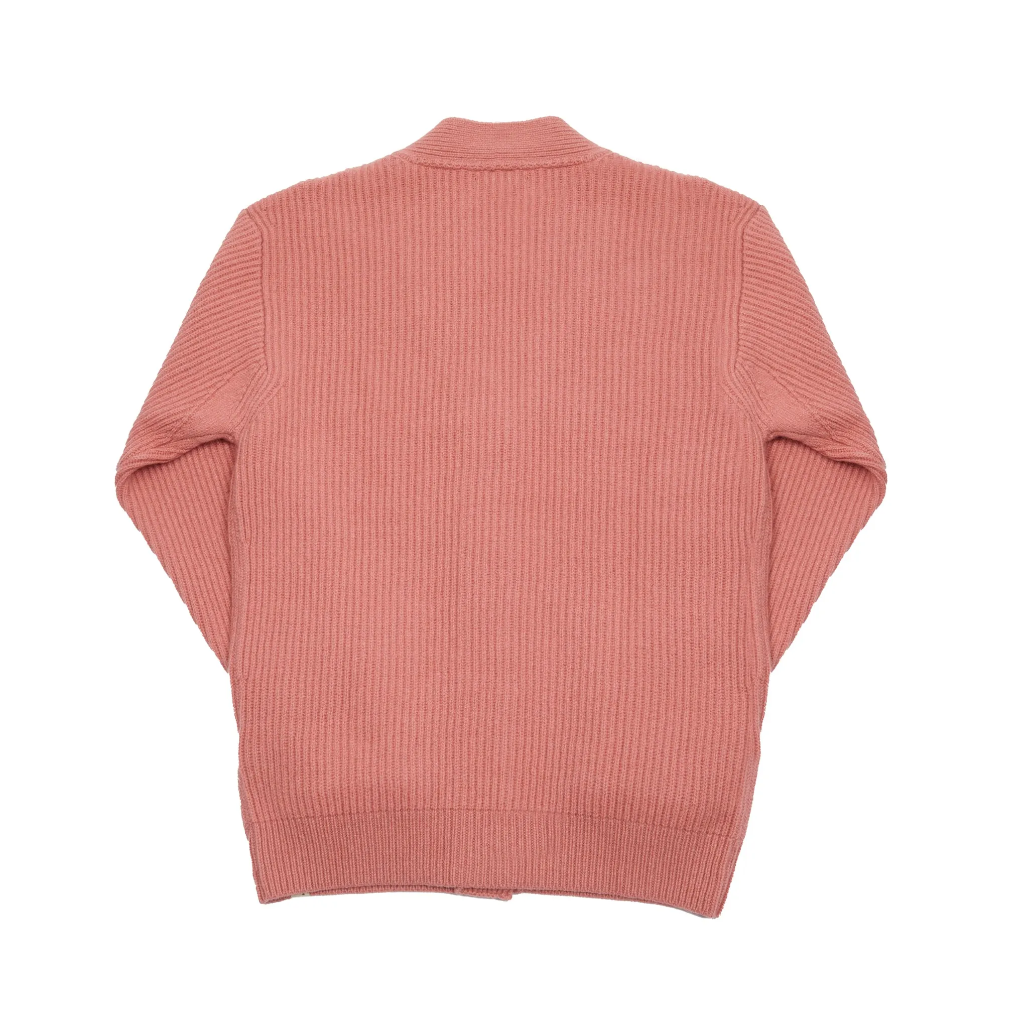 Merz b Schwanen Good Basics Cashmere/Merino Cardigan in Rosewood
