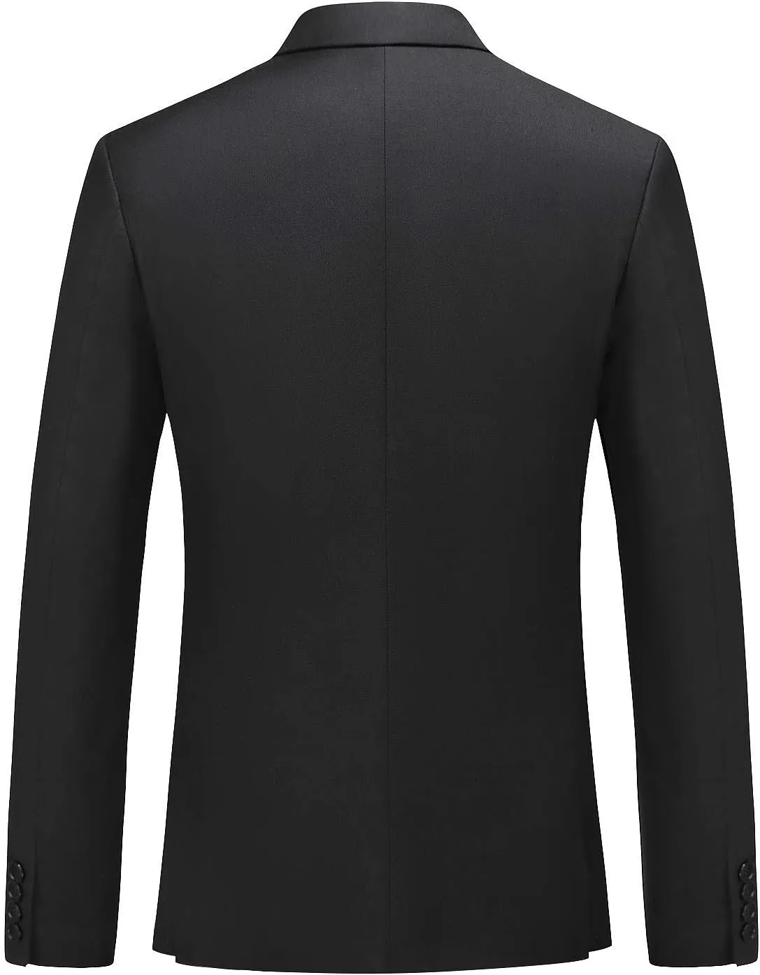 MOGU Men's Double-Breasted Suit Blazer Slim Fit Solid Color Sport Coat Jacket for Business, Wedding, Prom & Formal Events