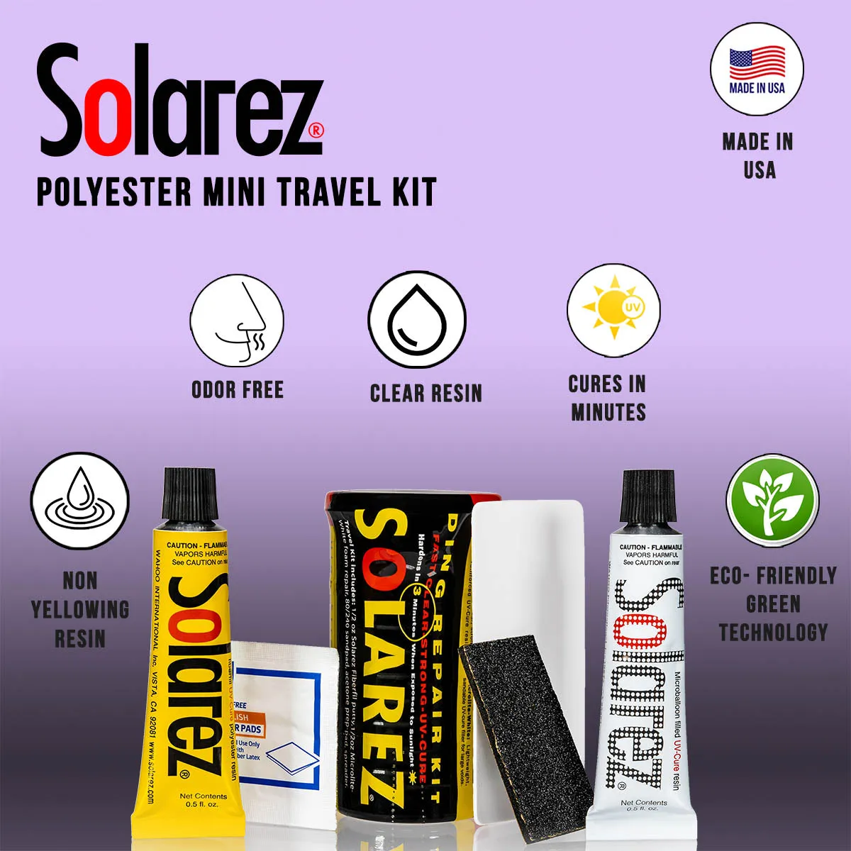 Polyester Mini Travel Kit