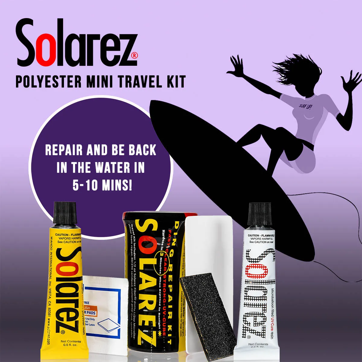 Polyester Mini Travel Kit