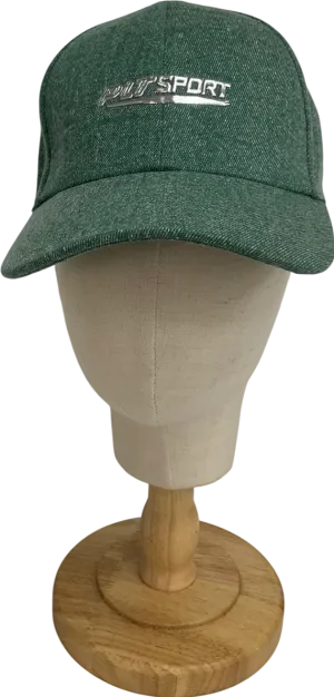 PrettyLittleThing Green Sport Midnight Blue Basic Cap One Size