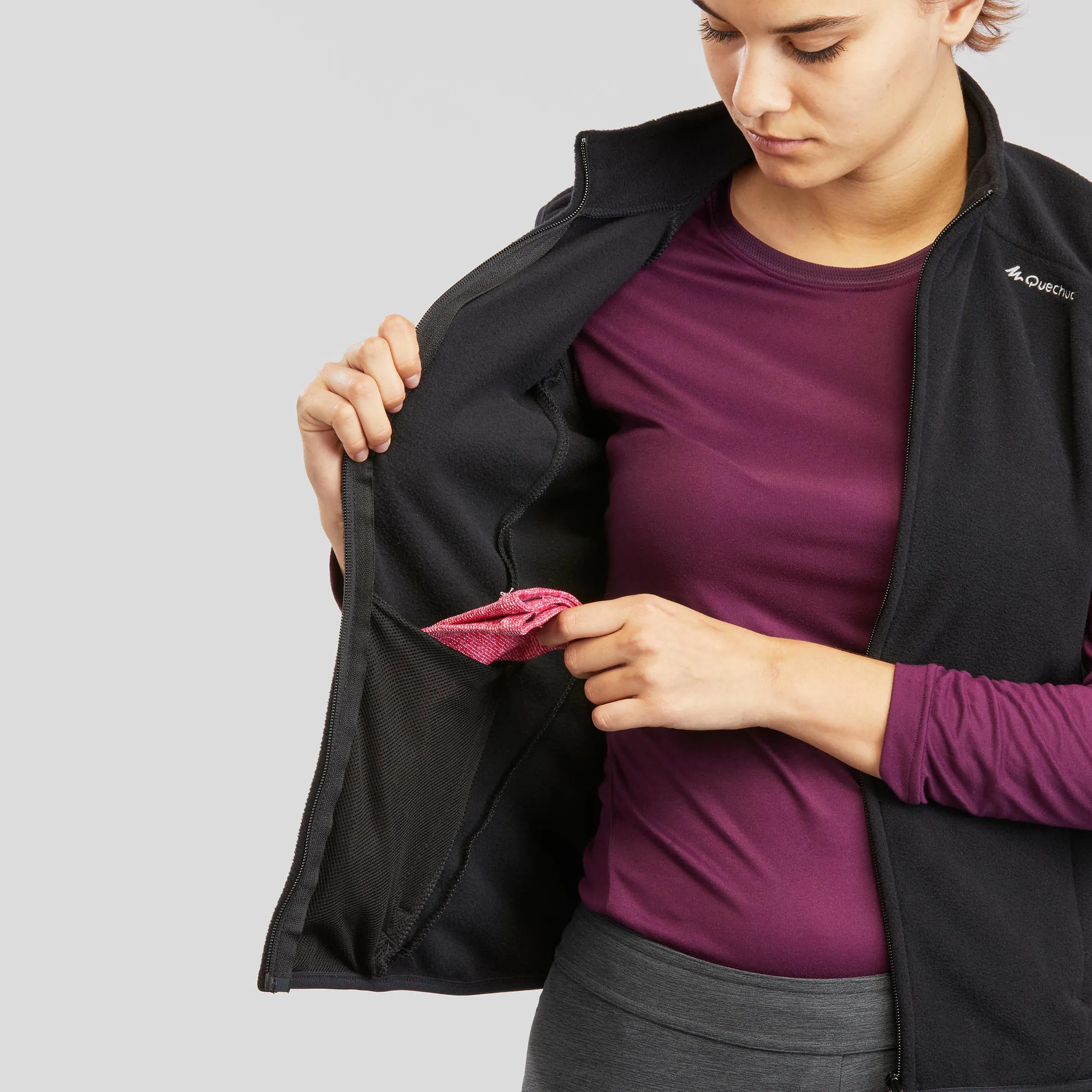 Quechua Women's Hiking Fleece Gilet - MH120
