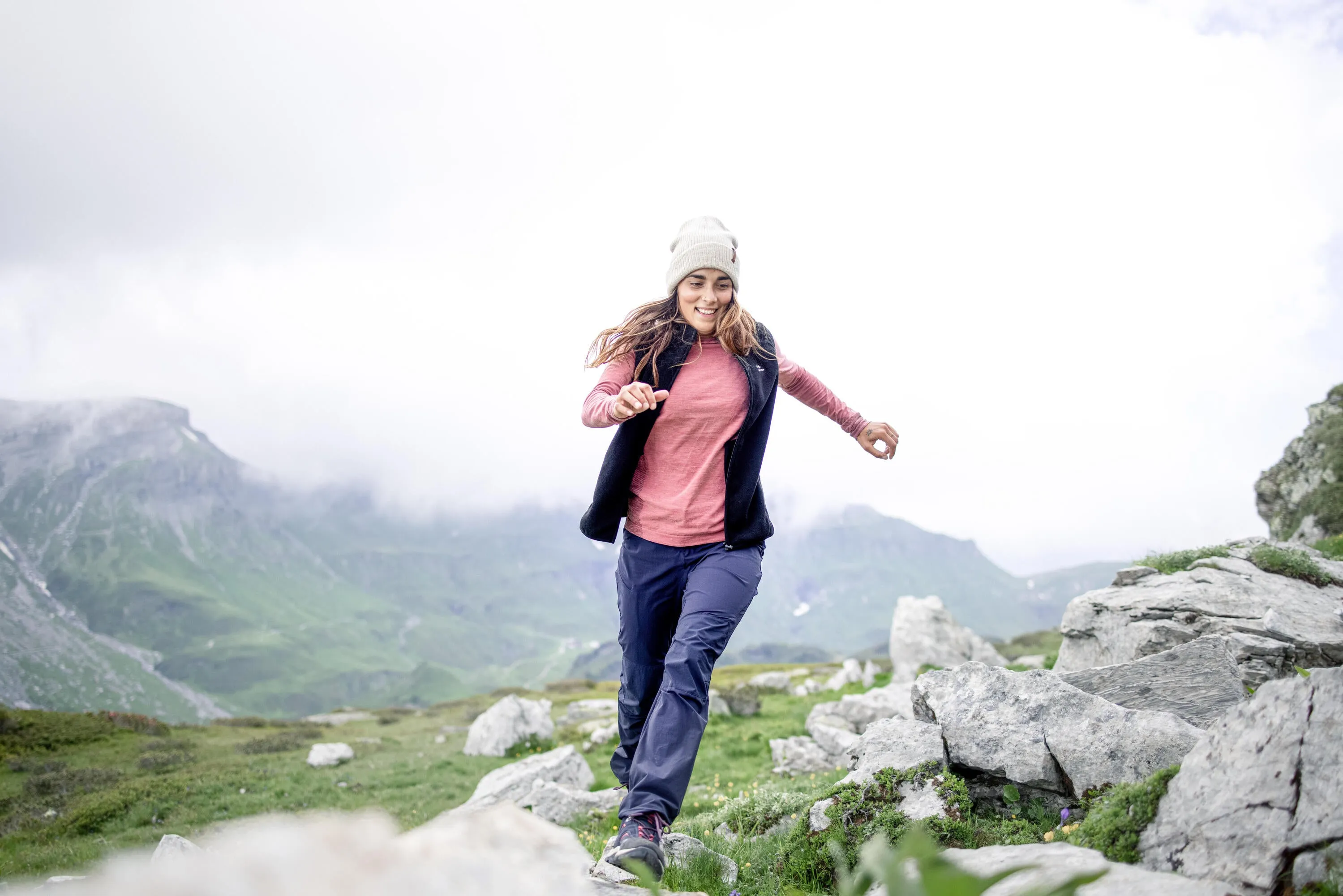 Quechua Women's Hiking Fleece Gilet - MH120