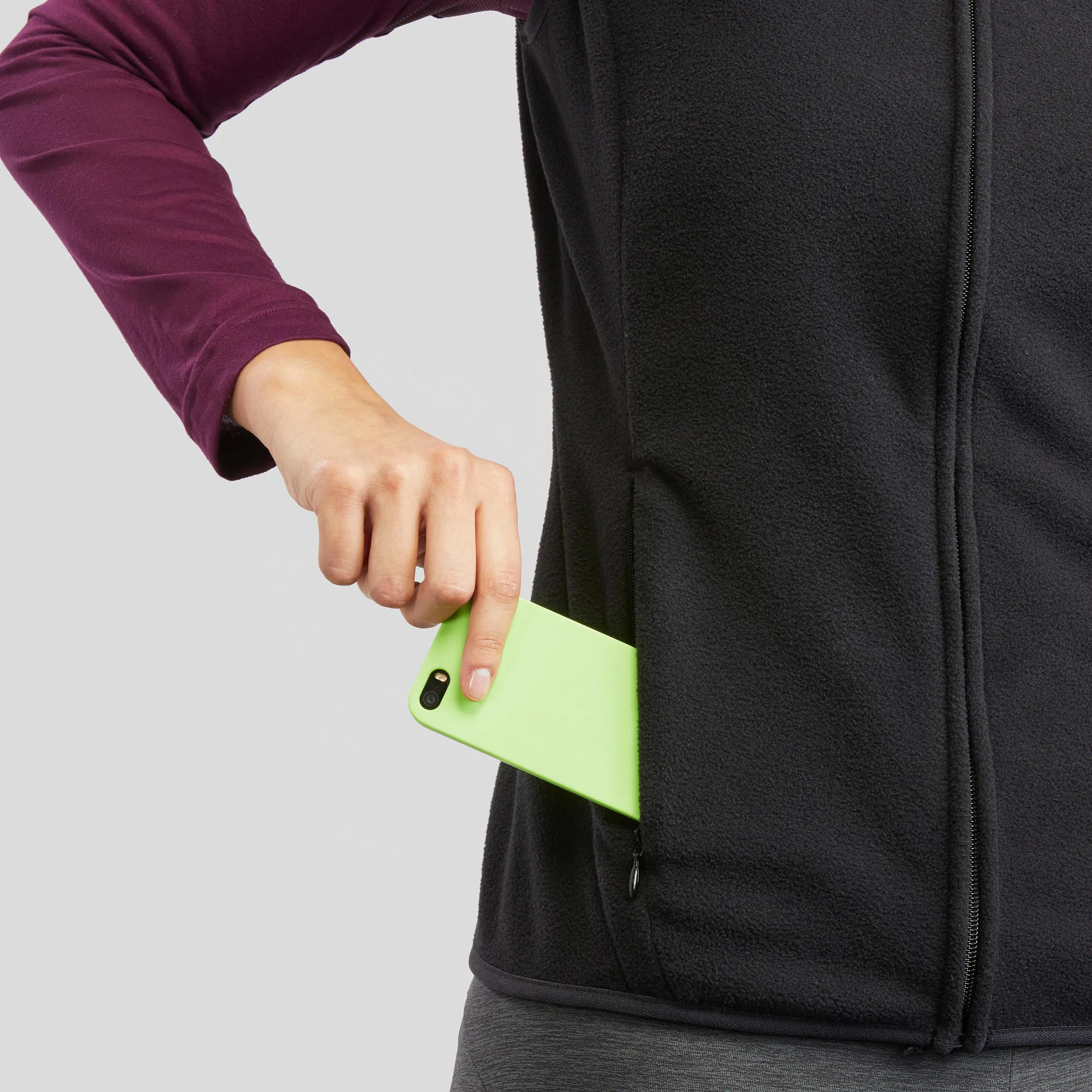 Quechua Women's Hiking Fleece Gilet - MH120