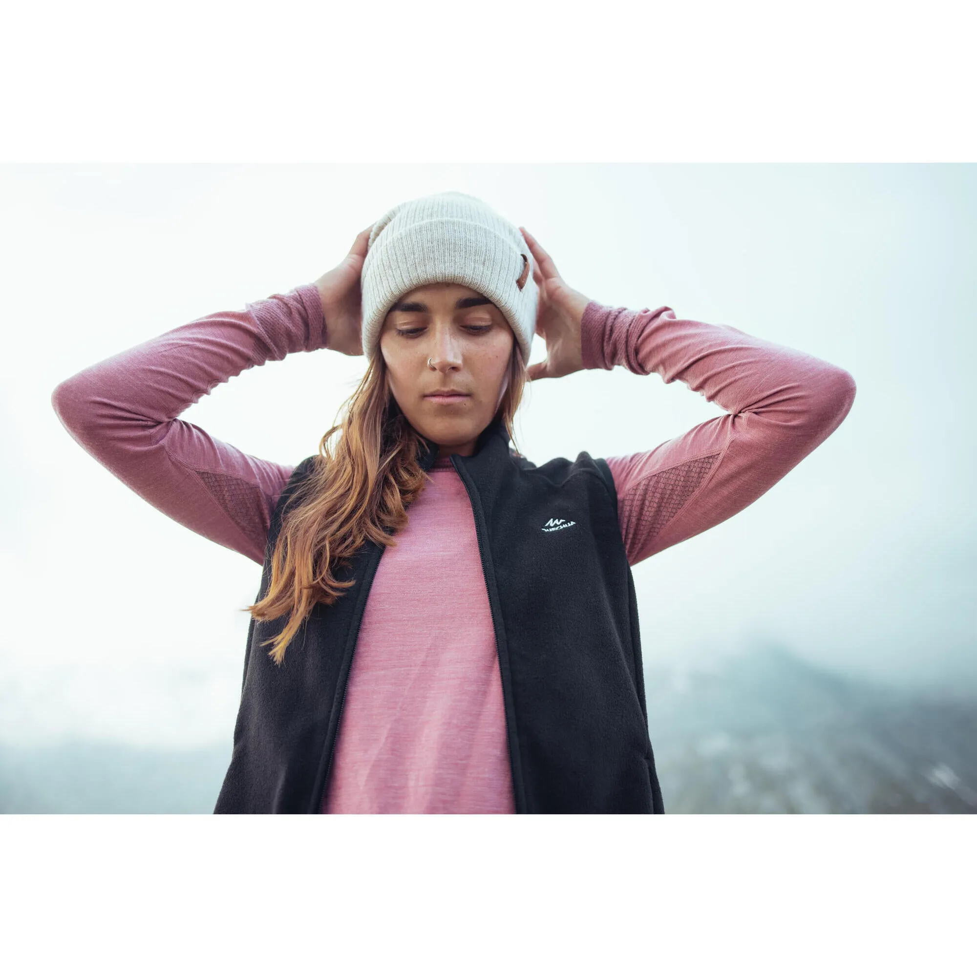 Quechua Women's Hiking Fleece Gilet - MH120
