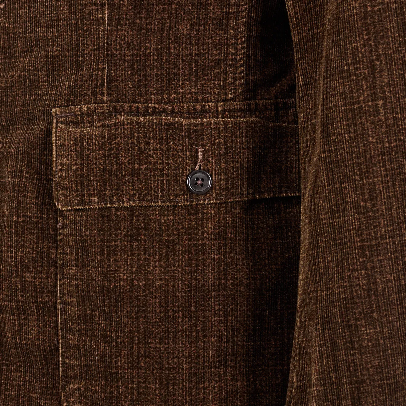 RRL by Ralph Lauren Unconstructed Corduroy Sport Coat Grey Multi