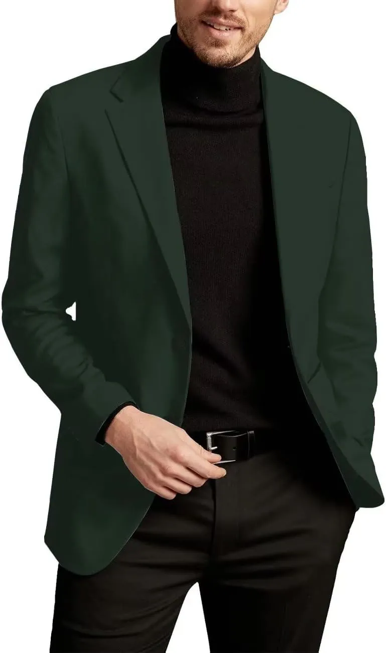 SHUZHXLZANGY Mens Blazers and Sport Coats Slim Fit Jackets for Men Casual Blazer Suit Formal Business