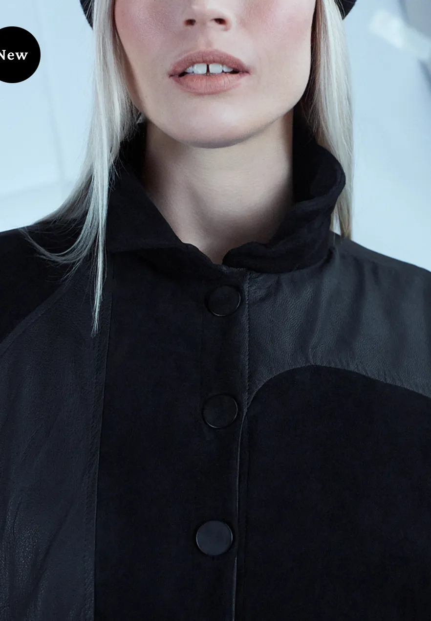Skinstranger Leather Jacket in Black