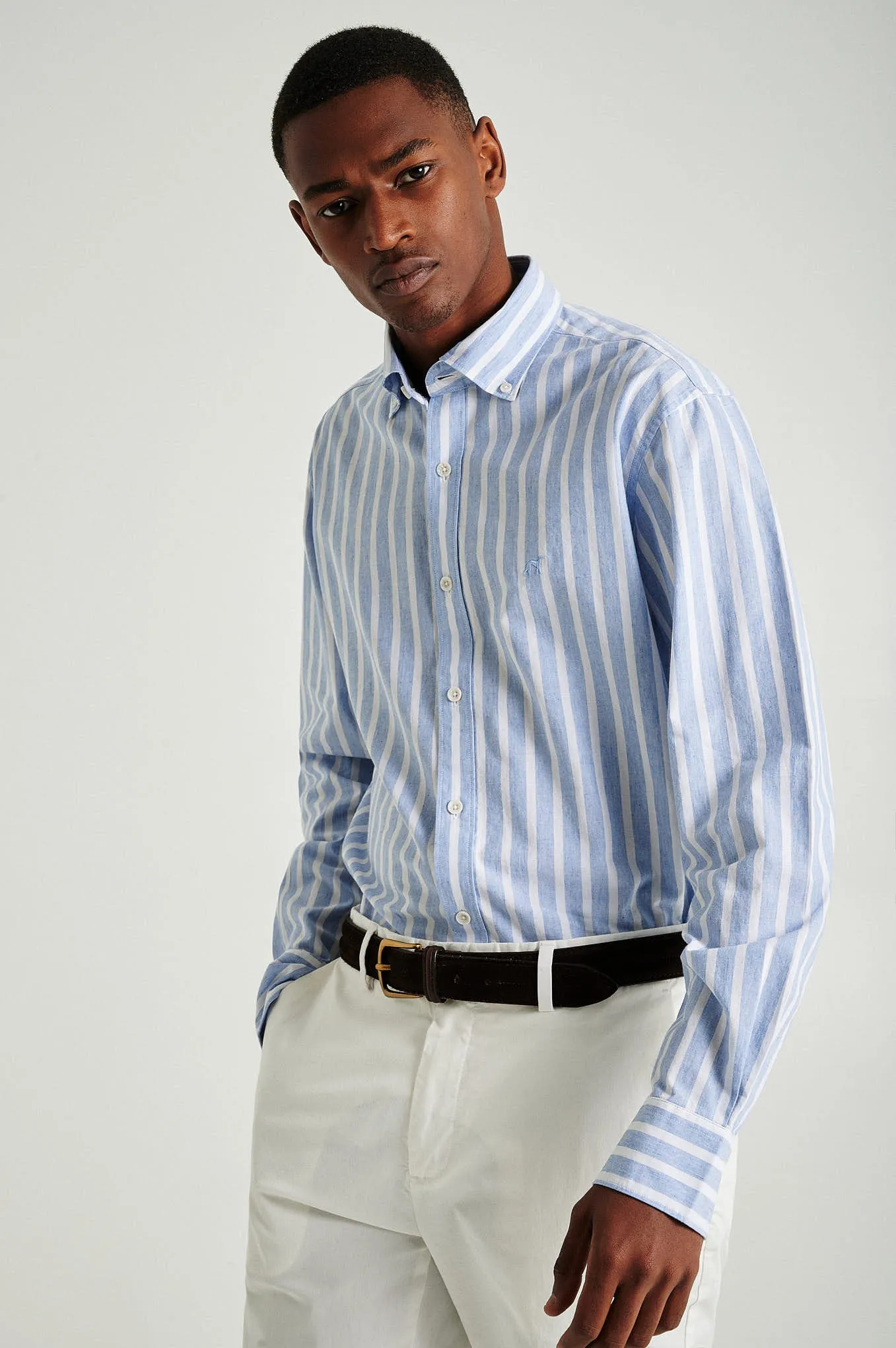 Slim fit Special Edition melange shirt