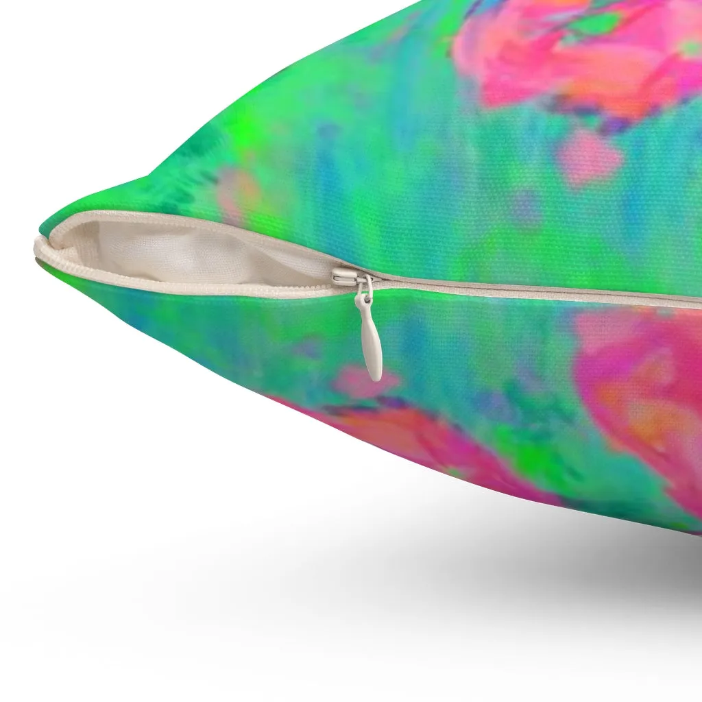 Spun Polyester Square Pillow