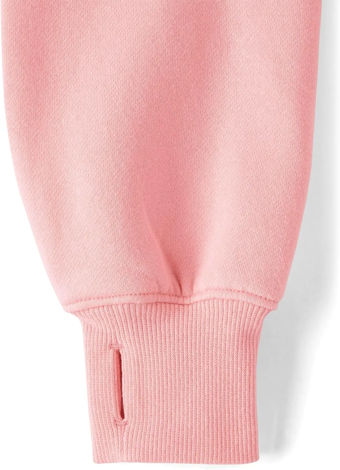 The Children's Place Girls' Long Sleeve Fleece Cropped Hooded Zip Up