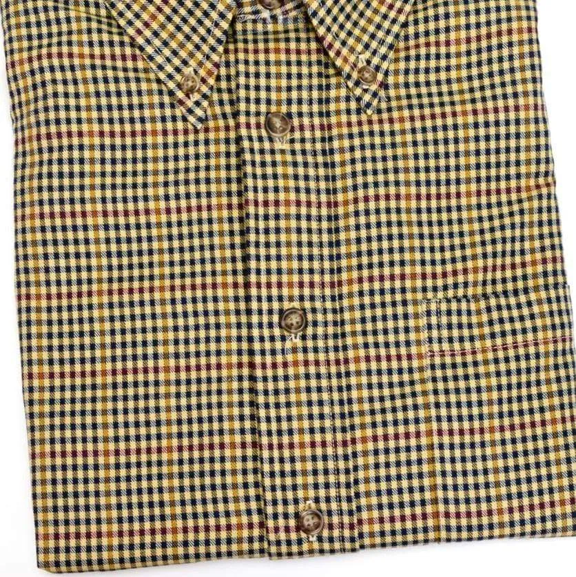 Traditional Fit Button Down Collar Long Sleeve Sport Shirt