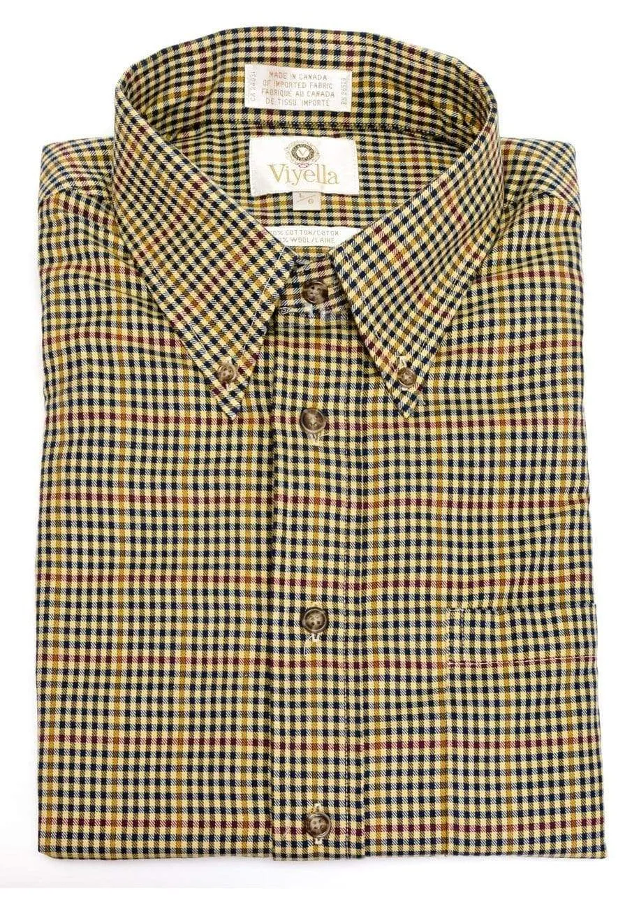 Traditional Fit Button Down Collar Long Sleeve Sport Shirt