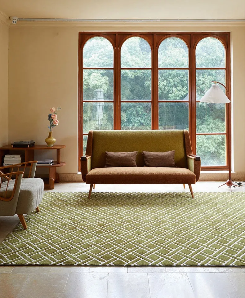 Vintage Green Carpet