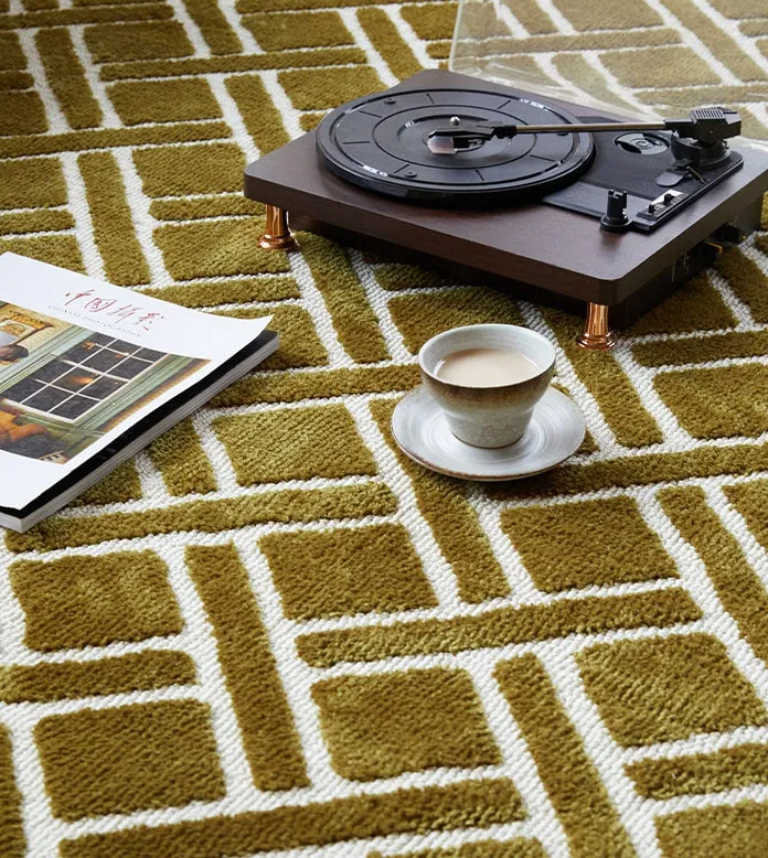 Vintage Green Carpet