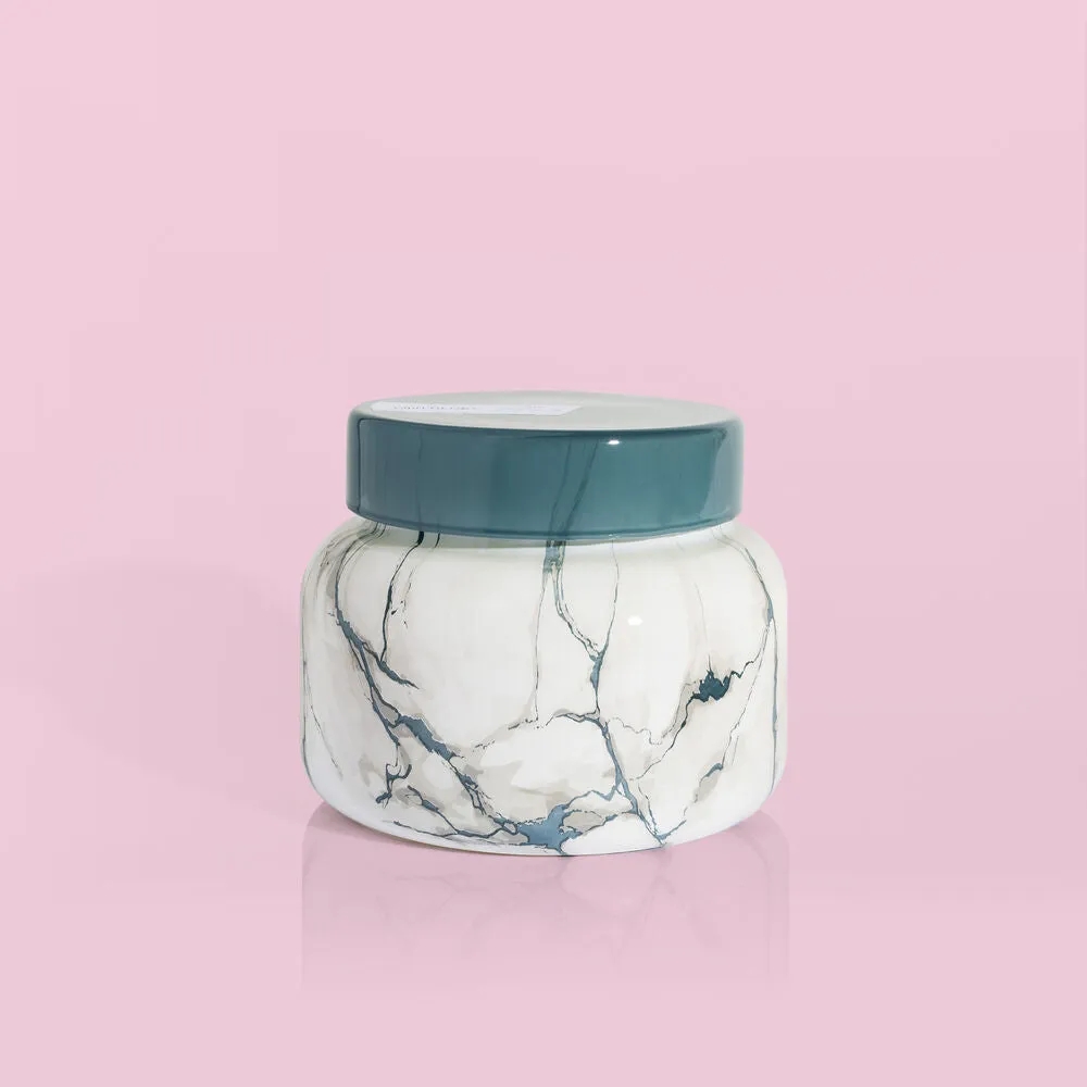 Volcano Modern Marble Jar Candle